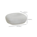 Joli fauteuil à bascule blanc rembourré avec repose-pieds pour l'intérieur