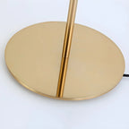Lampe de table électrique à brancher, abat-jour en métal Macaron Iron Dome, en forme de dôme.
