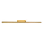 Applique murale moderne à miroir LED doré avec variateur intégré