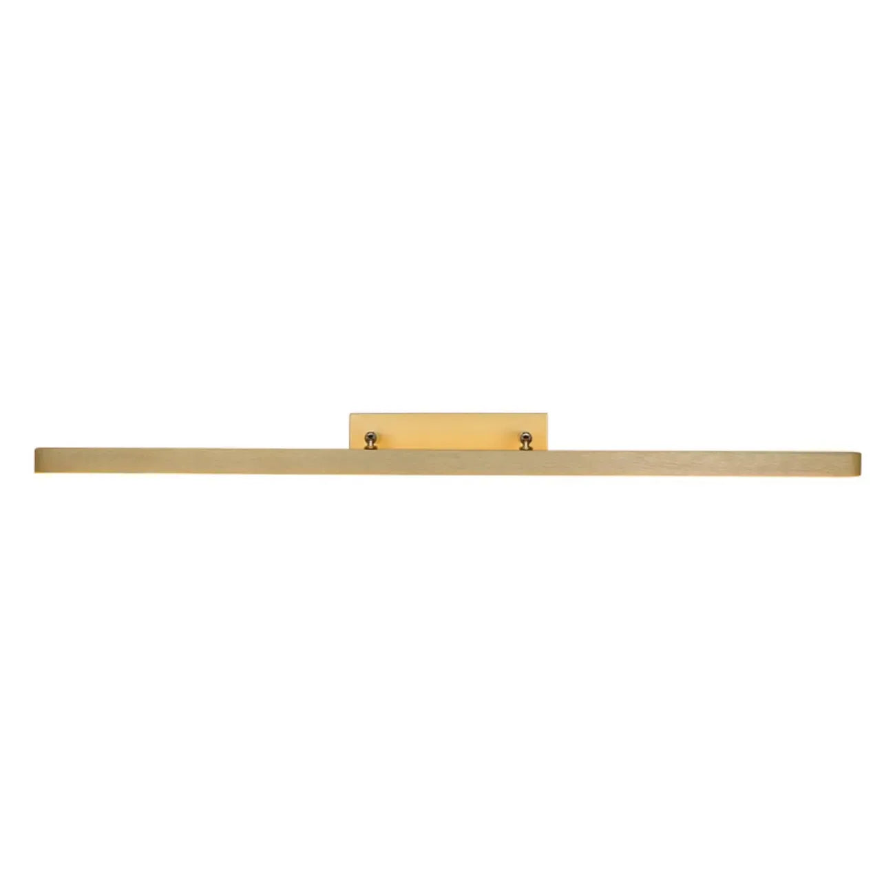 Applique murale moderne à miroir LED doré avec variateur intégré