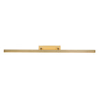 Applique murale moderne à miroir LED doré avec variateur intégré