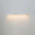 Applique murale LED blanche minimaliste à tube long pour salle de bain