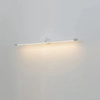 Applique murale LED blanche minimaliste à tube long pour salle de bain