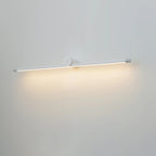 Applique murale LED blanche minimaliste à tube long pour salle de bain