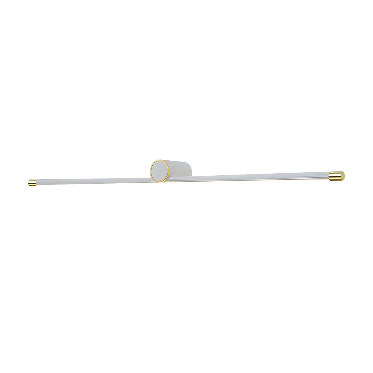 Applique murale LED blanche minimaliste à tube long pour salle de bain