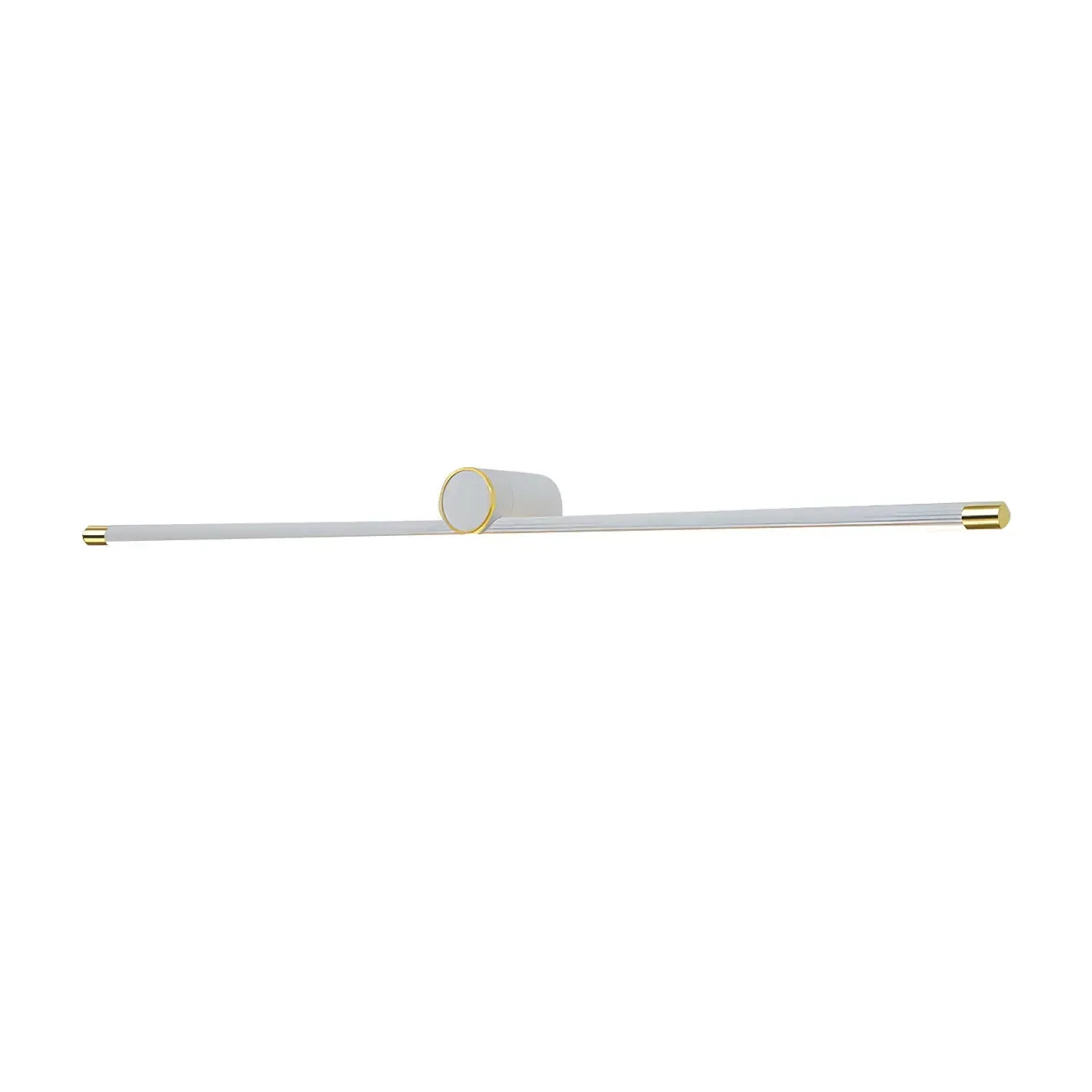 Applique murale LED blanche minimaliste à tube long pour salle de bain