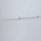 Applique murale LED blanche minimaliste à tube long pour salle de bain