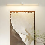Applique murale LED blanche minimaliste à tube long pour salle de bain