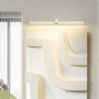 Applique murale LED blanche minimaliste à tube long pour salle de bain
