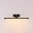 Applique murale LED cylindrique noire moderne avec abat-jour en acrylique