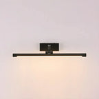Applique murale LED cylindrique noire moderne avec abat-jour en acrylique