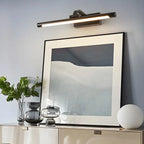 Applique murale LED cylindrique noire moderne avec abat-jour en acrylique