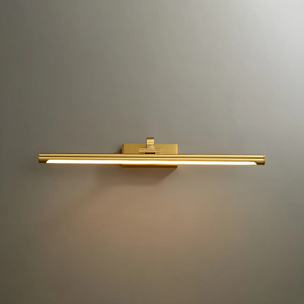 Applique murale LED cylindrique noire moderne avec abat-jour en acrylique