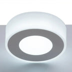 Applique murale LED circulaire moderne à 4 têtes pour miroir de salle de bain