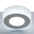 Applique murale LED circulaire moderne à 4 têtes pour miroir de salle de bain