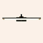 Lampada da Bagno a LED da Toeletta in Acrilico Nero ad Arco