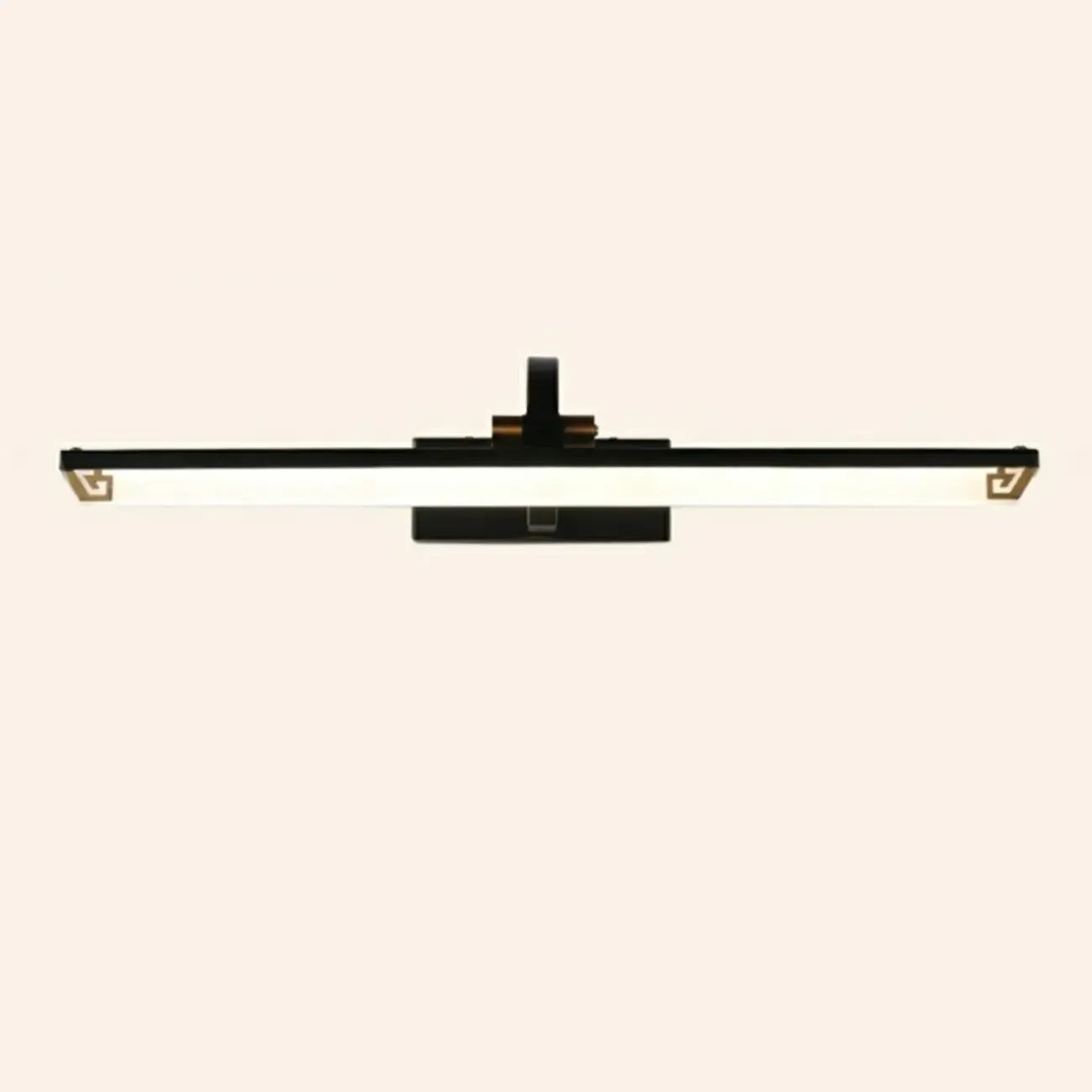Lampada da Bagno a LED da Toeletta in Acrilico Nero ad Arco