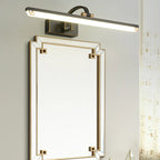 Lampada da Bagno a LED da Toeletta in Acrilico Nero ad Arco