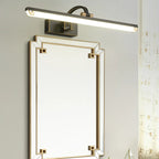 Lampada da Bagno a LED da Toeletta in Acrilico Nero ad Arco