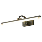 Lampada da Bagno a LED da Toeletta in Acrilico Nero ad Arco