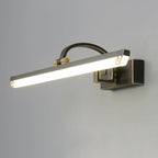 Lampada da Bagno a LED da Toeletta in Acrilico Nero ad Arco