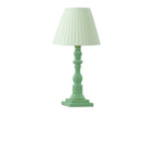 Lampe de chevet moderne et élégante avec base en bois et tissu