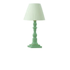 Lampe de chevet moderne et élégante avec base en bois et tissu