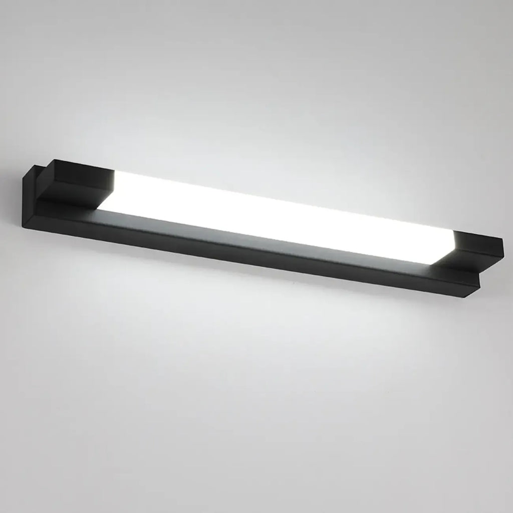 Applique murale moderne noire à LED dimmable avec abat-jour en acrylique