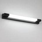 Applique murale moderne noire à LED dimmable avec abat-jour en acrylique