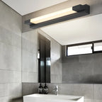 Applique murale moderne noire à LED dimmable avec abat-jour en acrylique