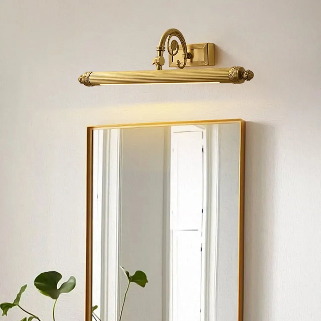 Bagno Golden Down Tube - Lampada da trucco a LED con luce calda