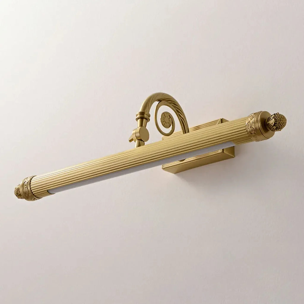Bagno Golden Down Tube - Lampada da trucco a LED con luce calda
