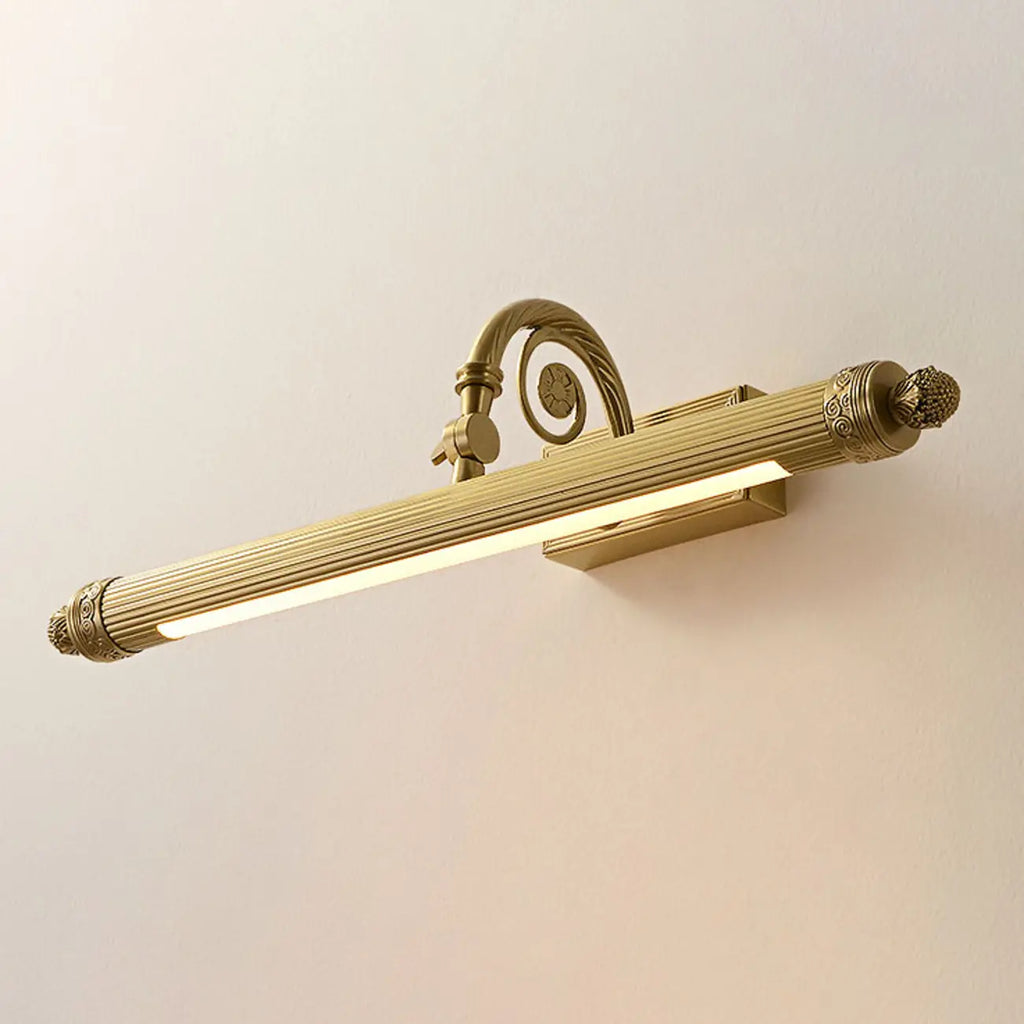 Bagno Golden Down Tube - Lampada da trucco a LED con luce calda