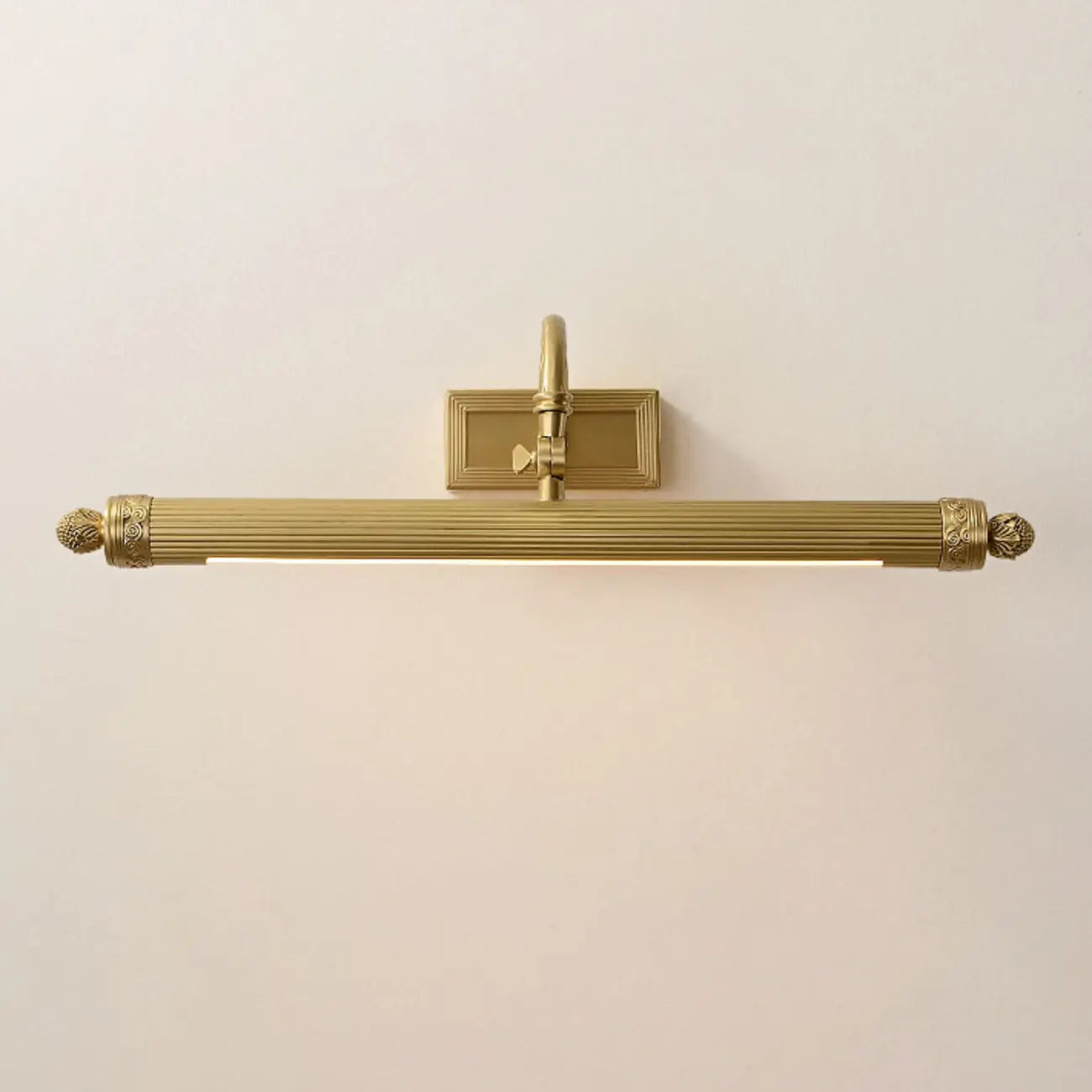 Bagno Golden Down Tube - Lampada da trucco a LED con luce calda