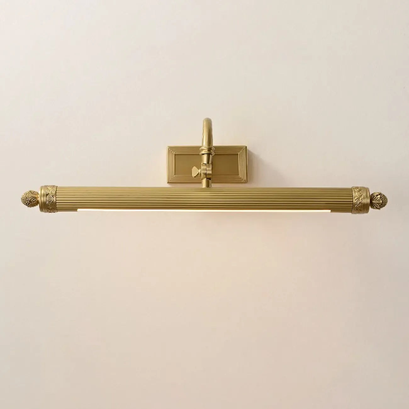 Bagno Golden Down Tube - Lampada da trucco a LED con luce calda
