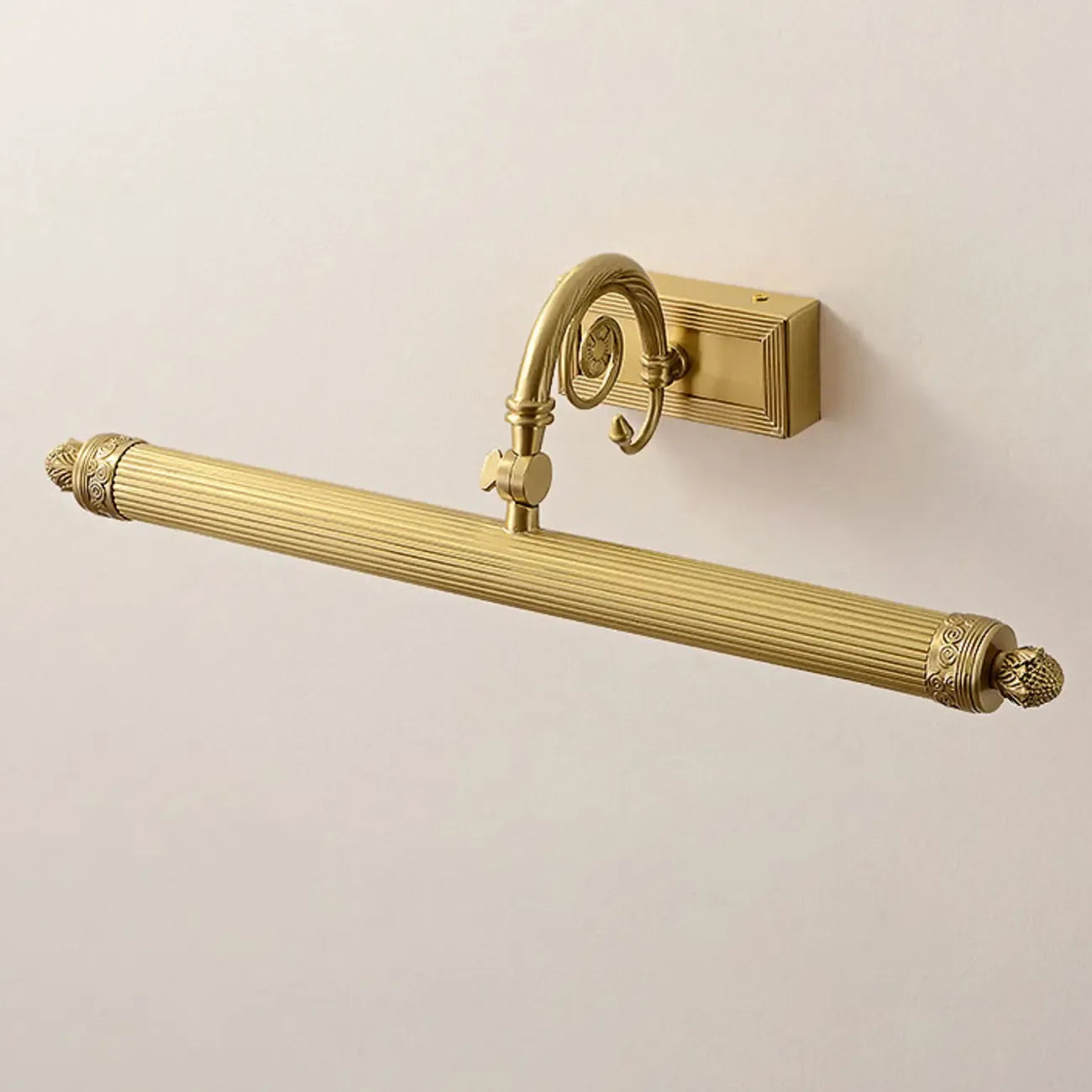 Bagno Golden Down Tube - Lampada da trucco a LED con luce calda