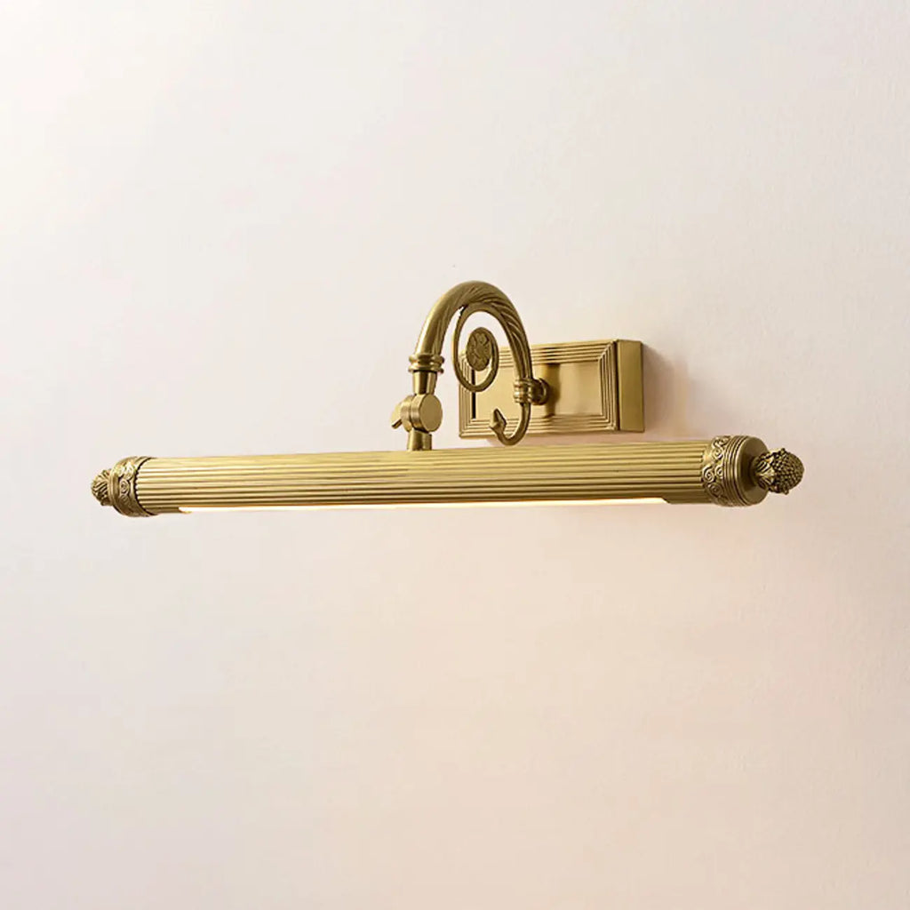 Bagno Golden Down Tube - Lampada da trucco a LED con luce calda