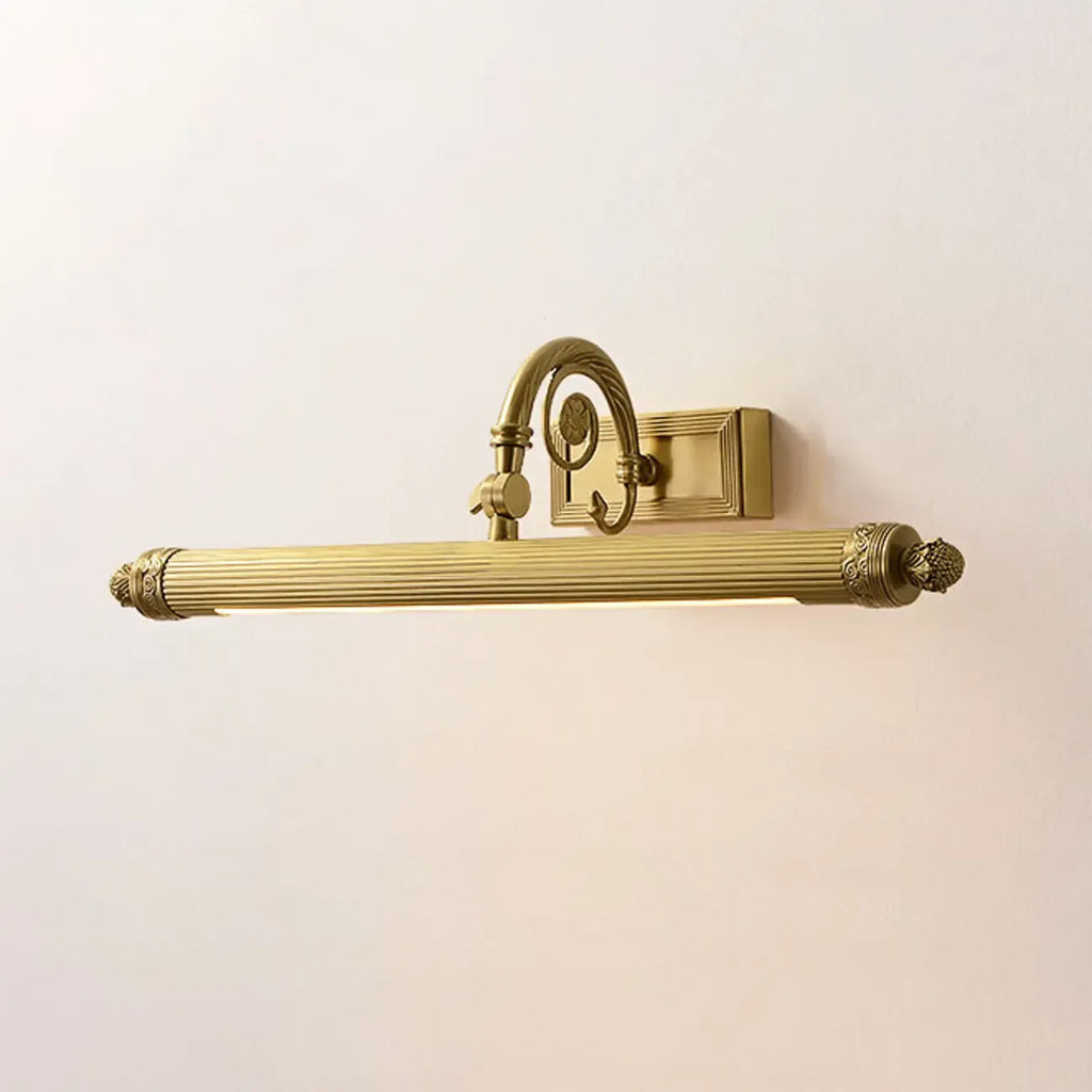Bagno Golden Down Tube - Lampada da trucco a LED con luce calda