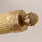 Bagno Golden Down Tube - Lampada da trucco a LED con luce calda