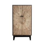 Buffet industriel en bois avec placards pour salon