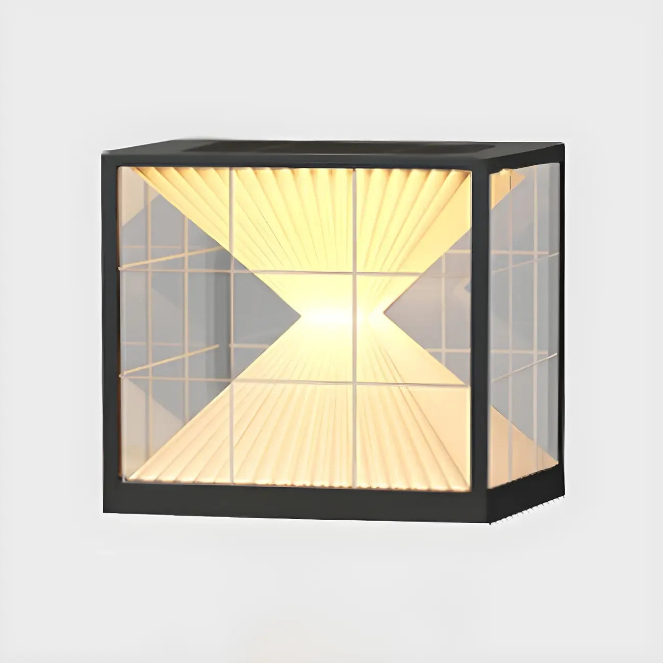 Lampe de table LED cubique décorative moderne pour l'extérieur