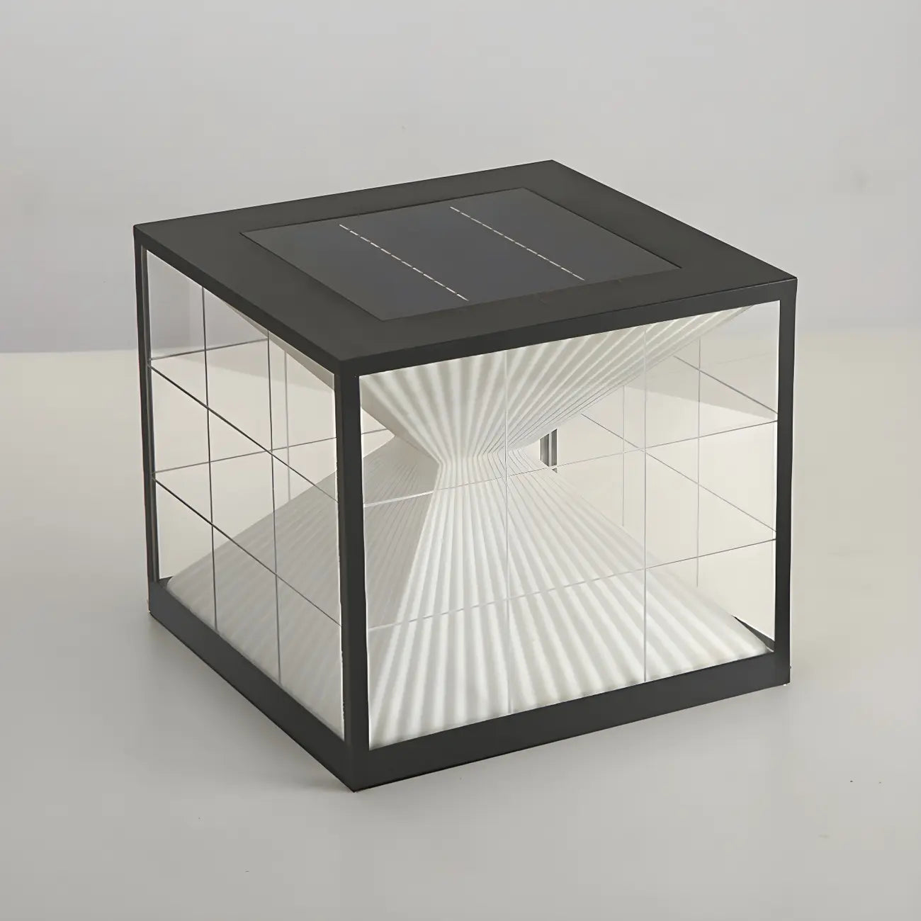 Lampe de table LED cubique décorative moderne pour l'extérieur