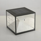 Lampe de table LED cubique décorative moderne pour l'extérieur