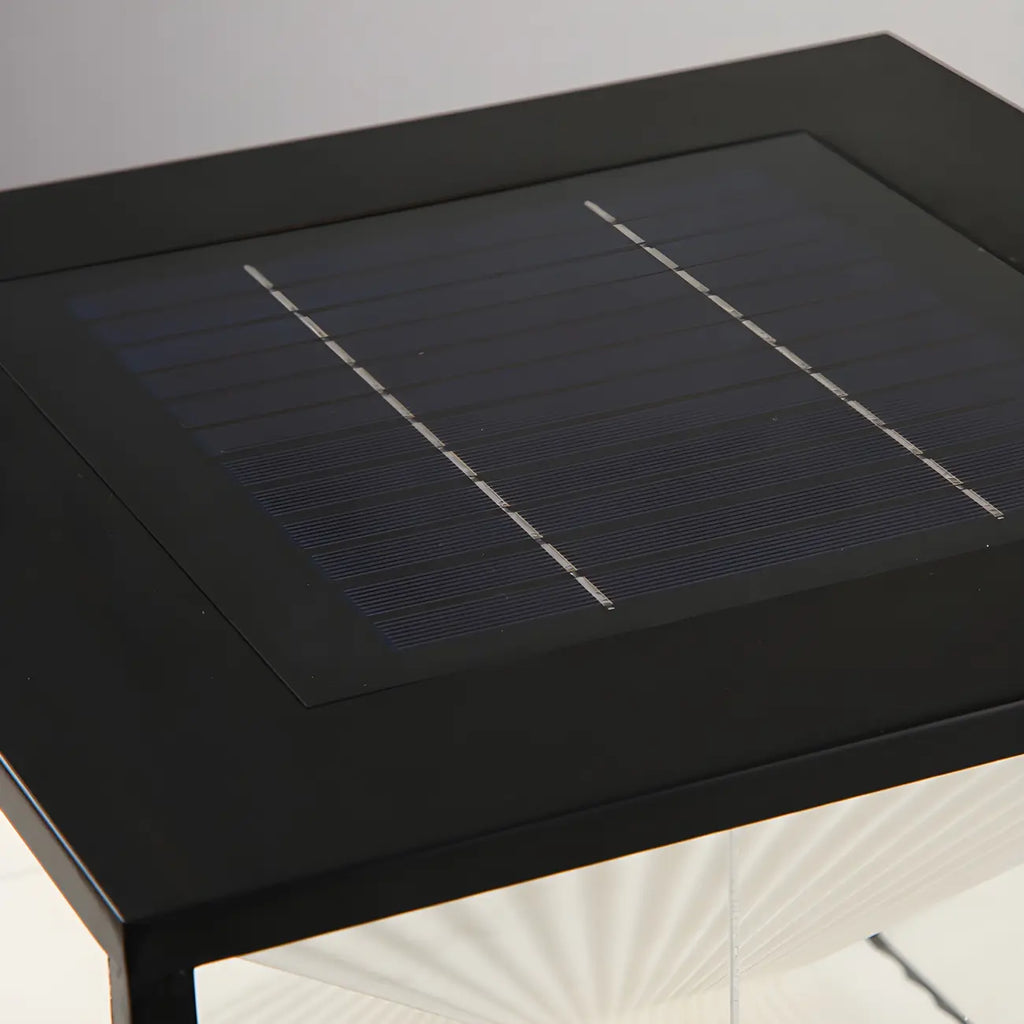 Lampe de table LED cubique décorative moderne pour l'extérieur