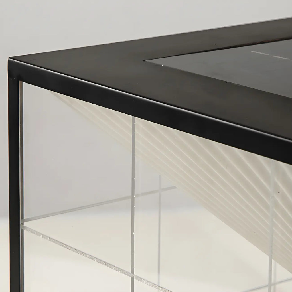 Lampe de table LED cubique décorative moderne pour l'extérieur