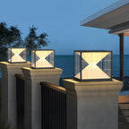 Lampe de table LED cubique décorative moderne pour l'extérieur