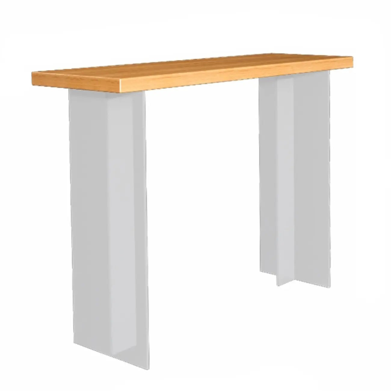 Ensemble de bar moderne marron avec assise et repose-pieds en bois