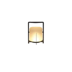 Lampe de table d'extérieur cylindrique moderne à LED