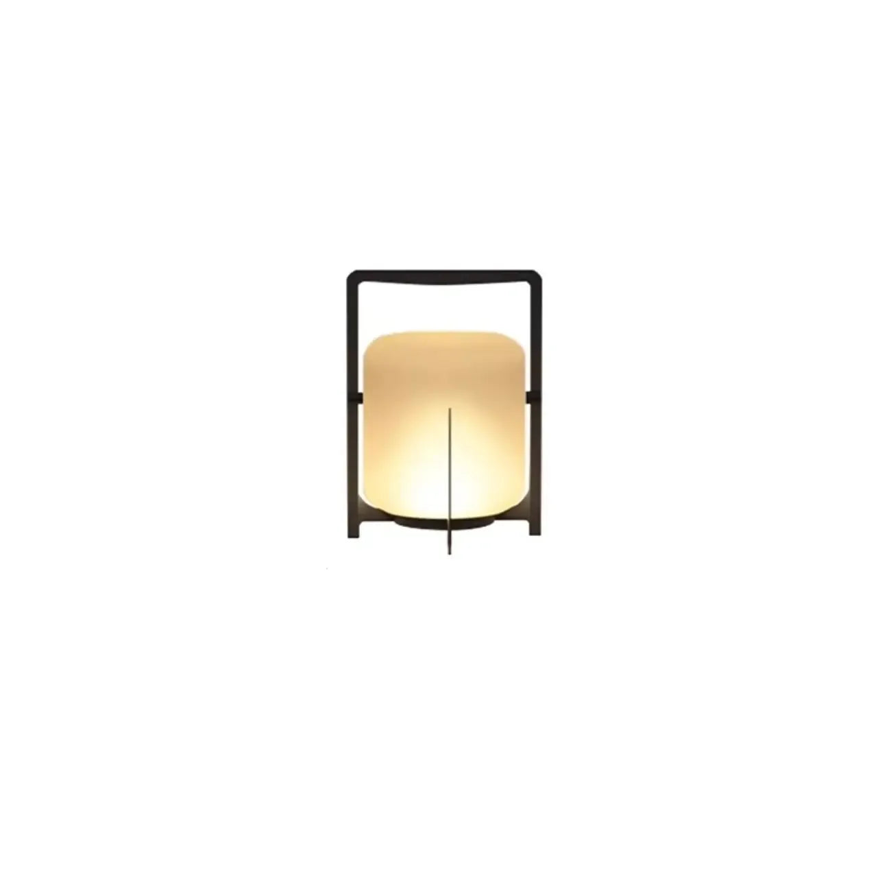 Lampe de table d'extérieur cylindrique moderne à LED