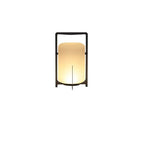 Lampe de table d'extérieur cylindrique moderne à LED